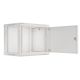9. Rack-Einbauschrank, Wandmontage, 19" 9U, 600x450, grau, Metalltür, LANBERG (Flat Pack)