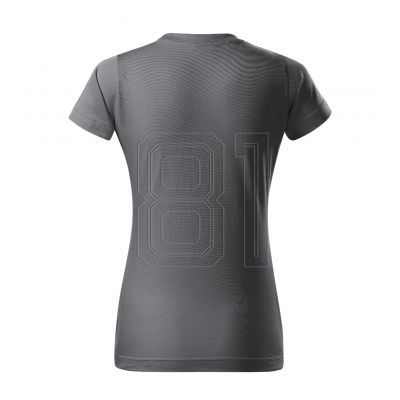 3. Malfini Basic T-Shirt W MLI-13436 Stahl