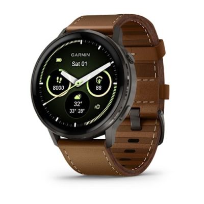 Garmin Venu 4 3,56 cm (1,4") AMOLED 45 mm Digital 454 x 454 px Touchscreen Schwarz WLAN GPS