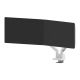 9. Neomounts DS70-250WH2 Monitorhalterung/Ständer für 81,3 cm (32") Monitore, Schreibtisch, Weiß