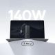 15. Baseus EnerFill FC41 25000mAh 145W Powerbank mit Digitalanzeige und integriertem Dual-USB-C-Kabel – Schwarz