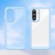7. Outer Space Hülle für Samsung Galaxy A26 Cover mit Flexiblem Rahmen - Blau