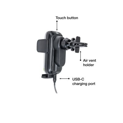 5. Verbatim FWC-03 Pro Qi Fast Wireless Autoladegerät Retail Schwarz