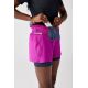 2. High Point Damen 3″ 2-in-1 Short 2.0 Laufshorts Pink