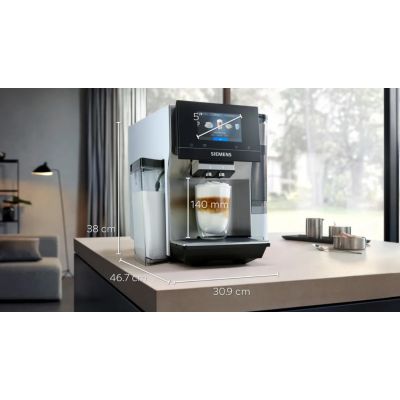 3. Siemens TQ715R03 EQ700 Espressomaschine (silber; 19 bar)