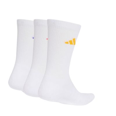 2. adidas Gepolsterte Sportsocken, 3 Paar, Weiß, KQ6760