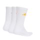 2. adidas Gepolsterte Sportsocken, 3 Paar, Weiß, KQ6760