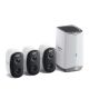 Baseus Security N1 2K Outdoor-Kameraset (3 Kameras + Basisstation) – Weiß