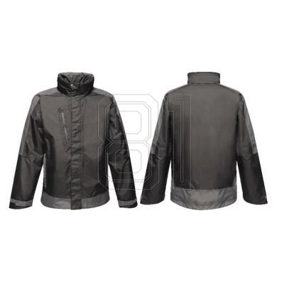 8. Regatta Cntrst Shell M TRW504 28P Jacke