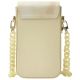 6. Nimmy Big Eyed Pet 2.0 Cat 3-in-1-Set: Handytasche + Geldbörse + Tracker-Hülle – Beige