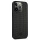 4. Mercedes Lederhülle mit Metall-Logo für iPhone 13 Pro / iPhone 13 – Schwarz