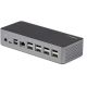 2. StarTech.com DK31C4DPPDUE Kabelgebundene Dockingstation USB 3.2 Gen 2 (3.1 Gen 2) Typ-C Schwarz, Grau