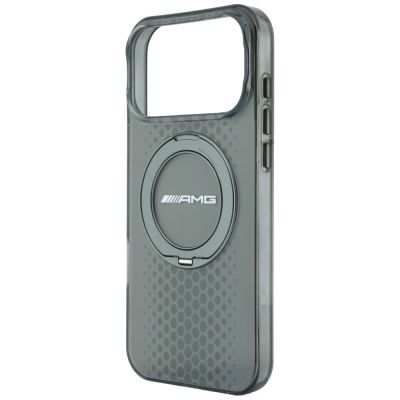 6. Mercedes AMG IML Doppellagige Urban Line Hülle mit Ringständer und MagSafe für iPhone 18 Pro Max / 17 Pro Max – Grau