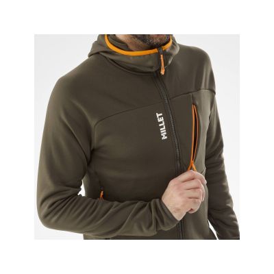 7. MILLET M Seneca Fleece Hoodie Jacke Grün