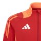 7. adidas Tiro 24 Wettkampf-Trainings-Sweatshirt für Kinder, Rot-Orange IR5500