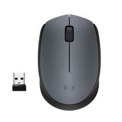 Logitech M170 Maus 910-004642 (optisch; 1000 DPI; grau; )