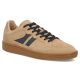 Herren-Lederschuhe, beige Sneaker, Filippo MP7794
