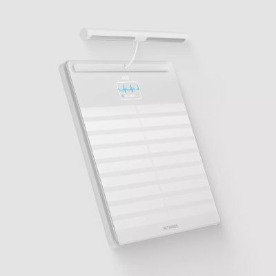 2. WITHINGS Weiße Badezimmerwaage WBS08