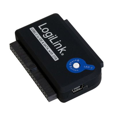 3. Logilink USB 2.0 zu IDE und SATA 2,5" / 3,5" Adapter Schwarz (AU0006C)