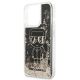 6. Karl Lagerfeld Liquid Glitter Gatsby Case für iPhone 13 Pro Max – Schwarz