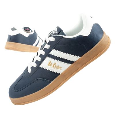 Lee Cooper Damen Sneakers Schuhe modisch bequem strapazierfähig marineblau