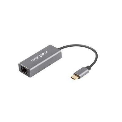 2. NATEC Cricket-Netzwerkkarte 1 GB USB-C 3.1 1x RJ45 am Kabel NNC-1925