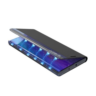 9. New Sleep Case Booktype Case Smart Schutzhülle mit Ständerfunktion Hülle für Samsung Galaxy A72 4G blau