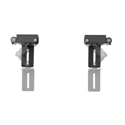 2. MACLEAN Wandhalterung für Soundbar, Winkelverstellung +8°~-8°, max. Traglast 10 kg, aus Stahl, MC-177