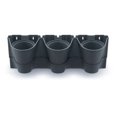 3. Vertikales Gartenblumenbeet, hängend, Anthrazit