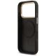 7. Guess Grained Strass Logo MagSafe Hülle für iPhone 17 Pro - Schwarz