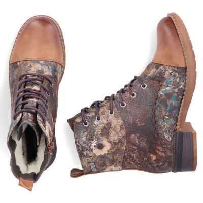 19. Rieker W RKR722 isolierte Stiefeletten