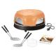 2. Emerio Pizzarette Pizzamaschine 1 Pizza(n) 1100 W Schwarz, Braun