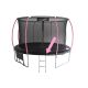 Federabdeckung für Sport Max 8ft Trampolin, Schwarz und Rosa