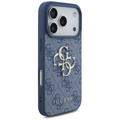 4. Guess 4G Big Logo Hülle für iPhone 17 Pro / 18 Pro - Blau