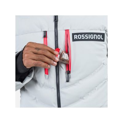 12. Rossignol Hero Blackside Puffy Jkt Jacke Grau
