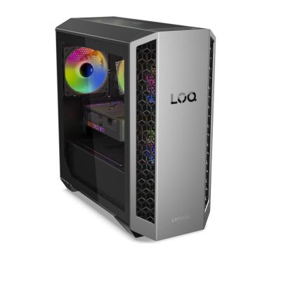 14. Lenovo LOQ Tower 26ADR10 Ryzen 7 8745HX 32 GB DDR5 5200 SSD 1 TB GeForce RTX 5060 8 GB Win11 Luna Gray / Eclipse Black