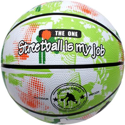 16. ENERO BASKETBALL, GRÖSSE 7, GRÜN UND WEISS