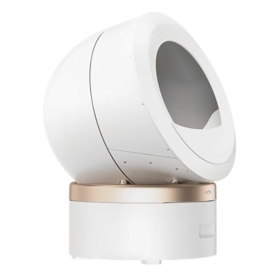 4. MOVA MeowBionic selbstreinigende Katzentoilette, Weiß, Grau
