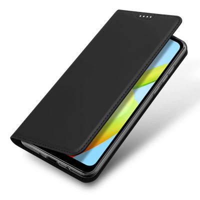 4. Dux Ducis Skin Pro Hülle für Xiaomi Redmi A1+ Flip Card Wallet Stand Schwarz
