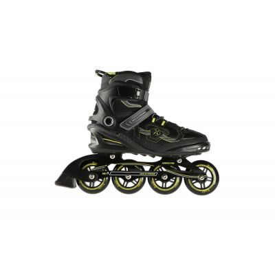 3. NILS EXTREME NA9157 ROLLSCHUHE SCHWARZ UND GOLD GRÖSSE 40