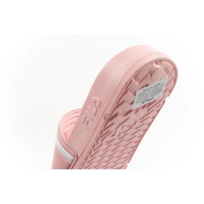 7. Fila Damen-Sport-Flip-Flops Morro, bequeme rosa Hausschuhe für den Pool