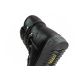 7. D.Franklin Damen Winter Schneestiefel, modisches Fellfutter, Schwarz