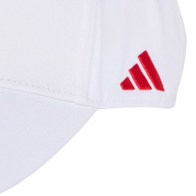 4. adidas FC Bayern München Kinder-Baseballkappe Weiß KT3396