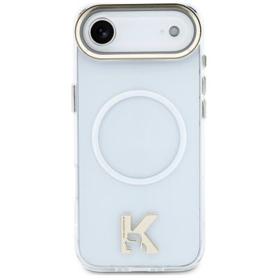 4. Karl Lagerfeld IML K Head Logo MagSafe Hülle für iPhone Air - Transparent
