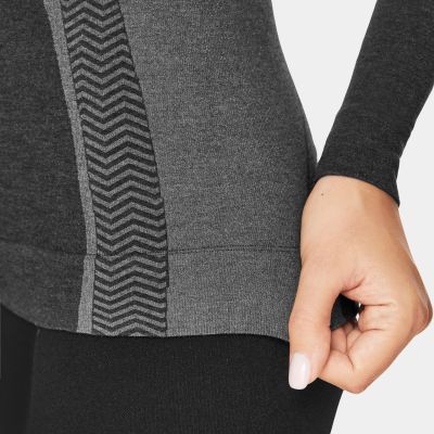 34. Alpinus Pro Miyabi Edition Thermoshirt grau W GT43230