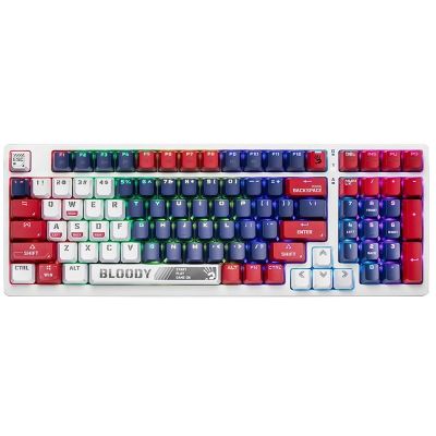 A4TECH BLOODY S98 USB Sport Navy Mechanische Tastatur (BLMS Red Plus Switches)