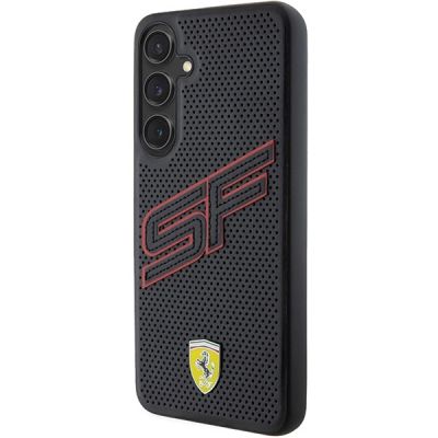 2. Ferrari Big SF Perforierte Hülle für Samsung Galaxy S24 – Schwarz