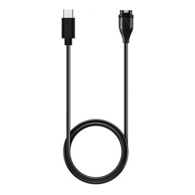 6. Magnetisches Ladegerät für Garmin-Smartwatches mit USB-C – Schwarz