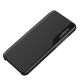3. Eco Leather View Case, eine elegante Hülle mit Klappe und Ständer für iPhone 16e / 17e – Schwarz