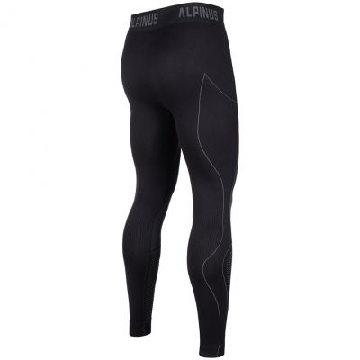 7. Alpinus Active Base Layer Set schwarz und grau Thermounterwäsche M GT43257